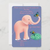 赤ちゃんシャワーカード セーブザデート (正面)