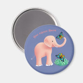 赤ちゃんシャワーカード マグネット (正面/裏面)