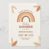 赤ちゃんシャワーカード 招待状 (正面/裏面)