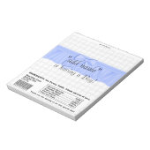 赤ちゃんシャワーキャンディバーラッパーパーティーの好意のパック ノートパッド (回転)