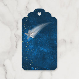 赤ちゃんシャワーキラキラ星 ギフトタグ