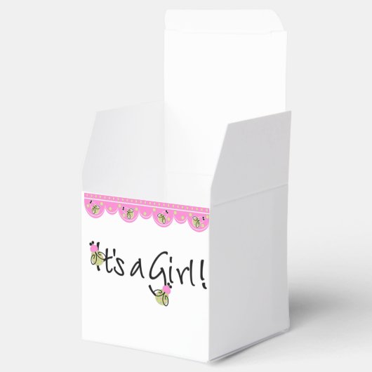 赤ちゃんシャワーギフトボックス – It's a Girl フェイバーボックス (オープン)