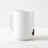赤ちゃんシャワーギフトマグ コーヒーマグカップ (正面左)