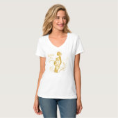 赤ちゃんシャワーギフトTシャツ Tシャツ (正面フル)