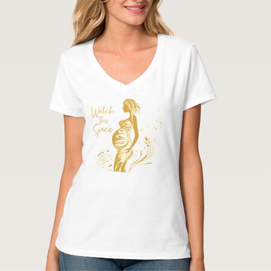 赤ちゃんシャワーギフトTシャツ Tシャツ (正面)