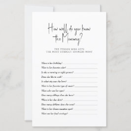 赤ちゃんシャワーゲームあなたがどれだけママを知っているか