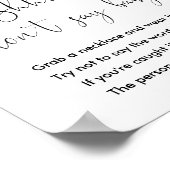 赤ちゃんシャワーゲームのサインピンクの金ゴールドフローラ ポスター (角)