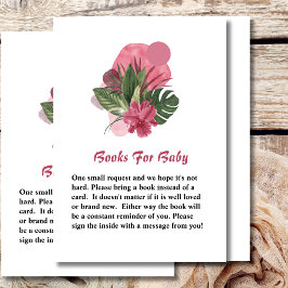 赤ちゃんシャワーゲームの泡立ち及びブランチのための本 エンクロージャーカード