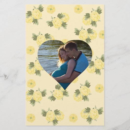 赤ちゃんシャワーゲームピンクとグレーの象カード (裏面)