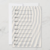 赤ちゃんシャワーゲームファミリー | ベビーシャワーゲームプリント 招待状 (裏面)