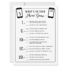 赤ちゃんシャワーゲーム電話ゲームの内容