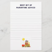 赤ちゃんシャワーゲーム (裏面)