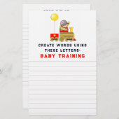 赤ちゃんシャワーゲーム (正面/裏面)