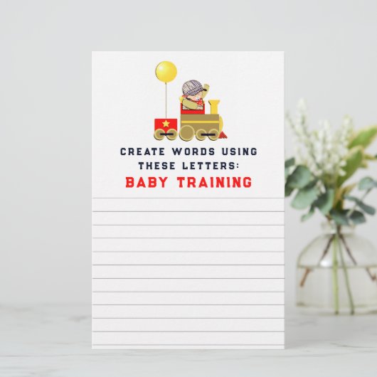 赤ちゃんシャワーゲーム (スタンド正面)