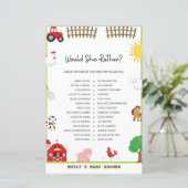 赤ちゃんシャワーゲーム (スタンド正面)