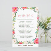 赤ちゃんシャワーゲーム (スタンド正面)