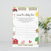 赤ちゃんシャワーゲーム (スタンド正面)