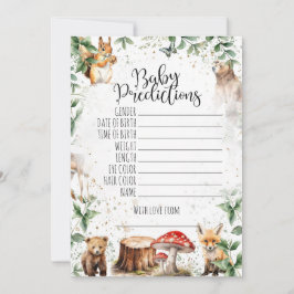 赤ちゃんシャワーゲーム – ベビー予測 招待状