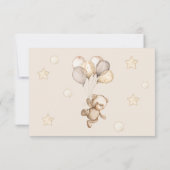 赤ちゃんシャワーサンキューカード カード (裏面)