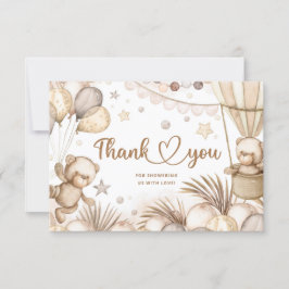 赤ちゃんシャワーサンキューカード カード