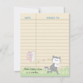 赤ちゃんシャワーサンキューカード、ピンク/ライブラリの構築 サンキューカード