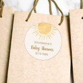 赤ちゃんシャワーサンシャイン ラウンドシール