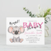 赤ちゃんシャワージャングルサファリ動物園の動物 案内状 (スタンド正面)