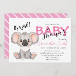 赤ちゃんシャワージャングルサファリ動物園の動物 案内状