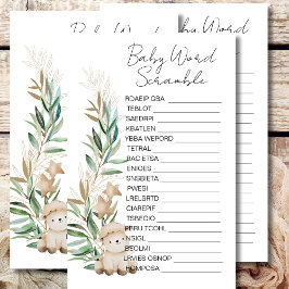 赤ちゃんシャワースクランブルスウィートリトルラムグリーン