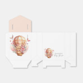 赤ちゃんシャワーテディホットエアバルーン我々は心から待つ フェイバーボックス (折り畳みなし)