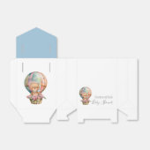 赤ちゃんシャワーテディ熱い空気バルーン真夏待ち フェイバーボックス (折り畳みなし)