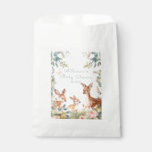 赤ちゃんシャワーディアフォレストフラワー フェイバーバッグ (正面)