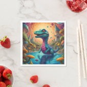 赤ちゃんシャワーディノダニ スタンダードカクテルナプキン (インサイチュ)