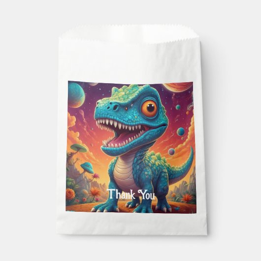 赤ちゃんシャワーディノダニ フェイバーバッグ (正面)