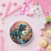 赤ちゃんシャワーディノダニ ペーパーボウル (パーティー)