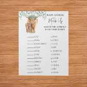 赤ちゃんシャワーハイランド牛のユーカリの試合 ノートパッド