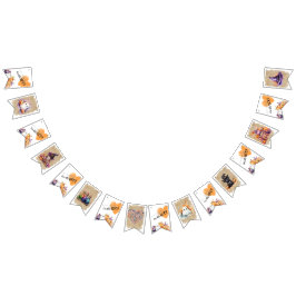 赤ちゃんシャワーハロウィーン小さなブー バンティングフラッグ