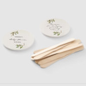 赤ちゃんシャワーハンドファンモダンの緑 ハンドファン (組立なし)