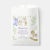 赤ちゃんシャワーバッグにパタ魅力的ーン。 フェイバーバッグ (正面)