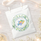 赤ちゃんシャワーバッグ熱帯魚 フェイバーバッグ (クリップ留めされた状態)