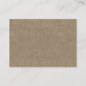 赤ちゃんシャワーバーラップ&レース予約リクエストを持参 エンクロージャーカード (裏面)