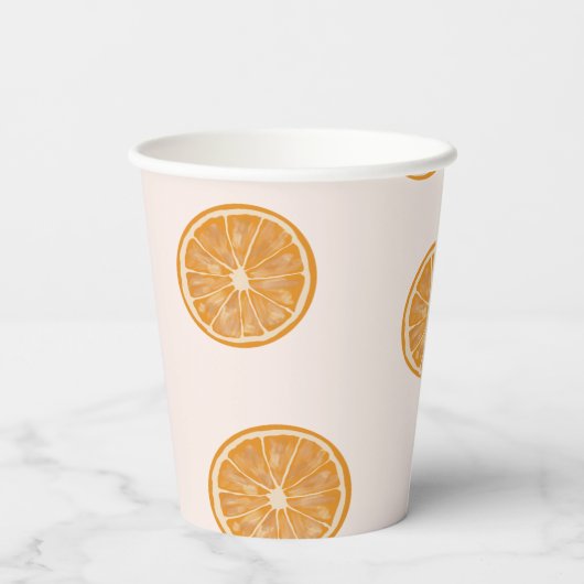 赤ちゃんシャワーパッパーのカップのかわいこちゃん 紙コップ (裏面)