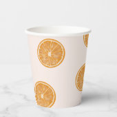 赤ちゃんシャワーパッパーのカップのかわいこちゃん 紙コップ (正面)