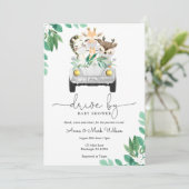 赤ちゃんシャワーパレードでドライブ 招待状 (スタンド正面)