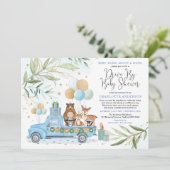 赤ちゃんシャワーパレードによる少年の森のドライブ 招待状 (スタンド正面)