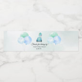 赤ちゃんシャワーパレード水ボトルラベルでドライブ ペットボトルラベル (シングルラベル)