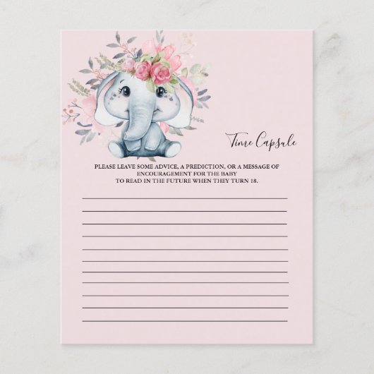 赤ちゃんシャワーパーティーゲーム用アドバイス (正面)