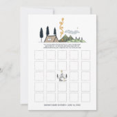 赤ちゃんシャワービンゴカード |アドベンチャー開始 招待状 (正面)