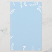 赤ちゃんシャワービンゴ「ブルー/クリームカメ」 チラシ (裏面)