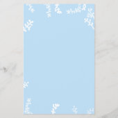 赤ちゃんシャワービンゴ「ブルー/クリームカメ」 チラシ (裏面)